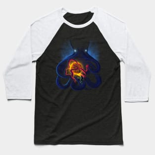 Space Octopus Baseball T-Shirt